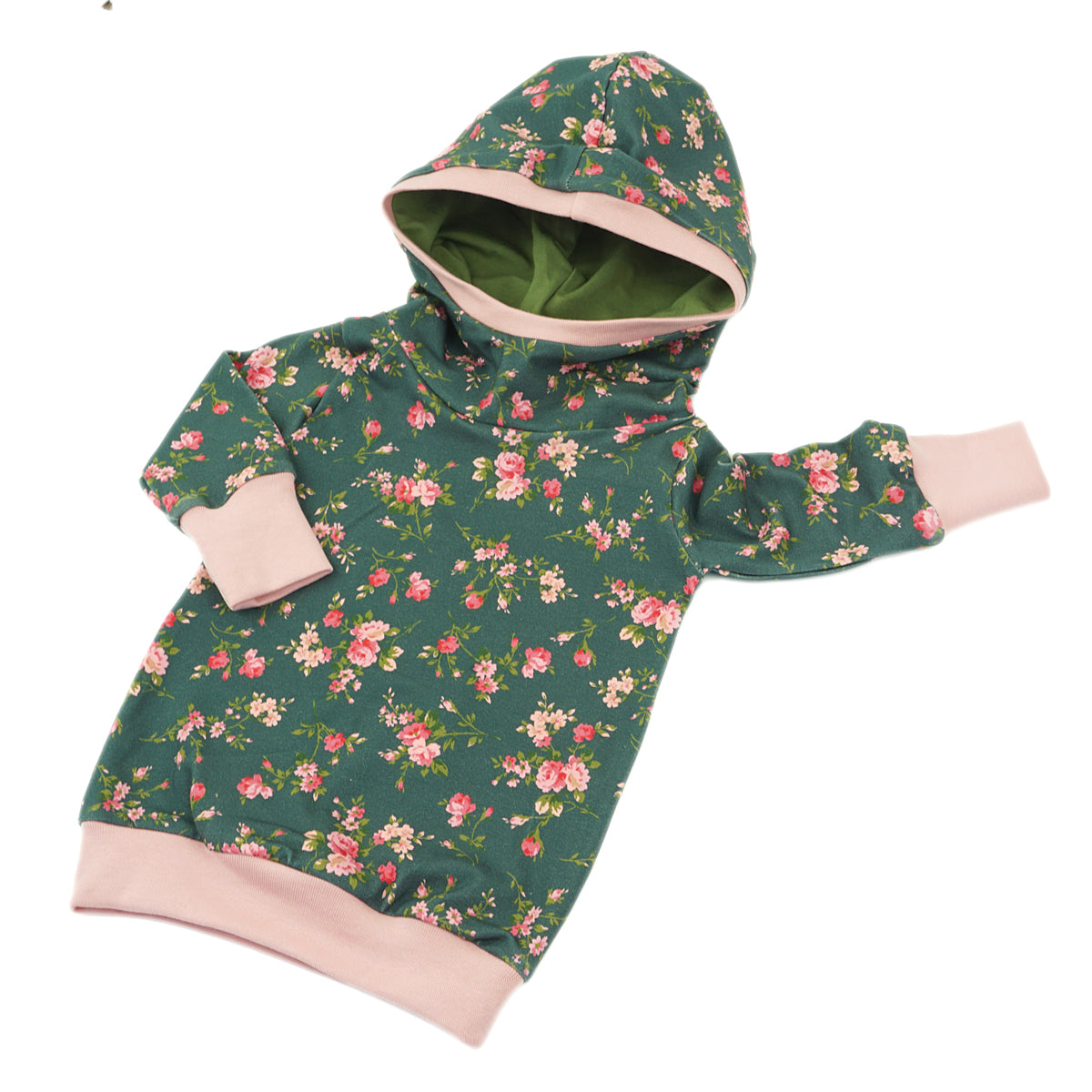 BIO Hoodie "Rosenzweige"