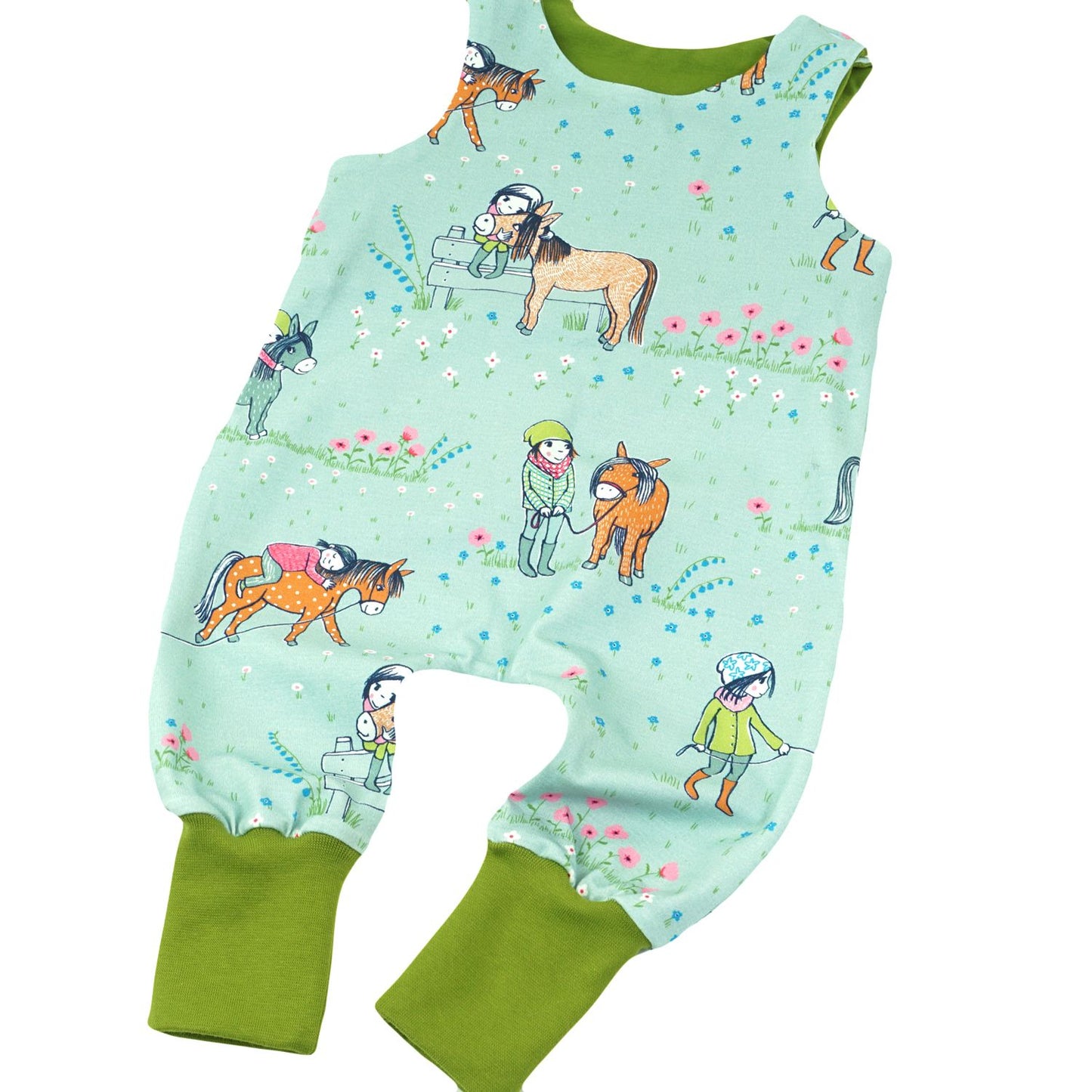 BIO Strampler "Ponyliebe"