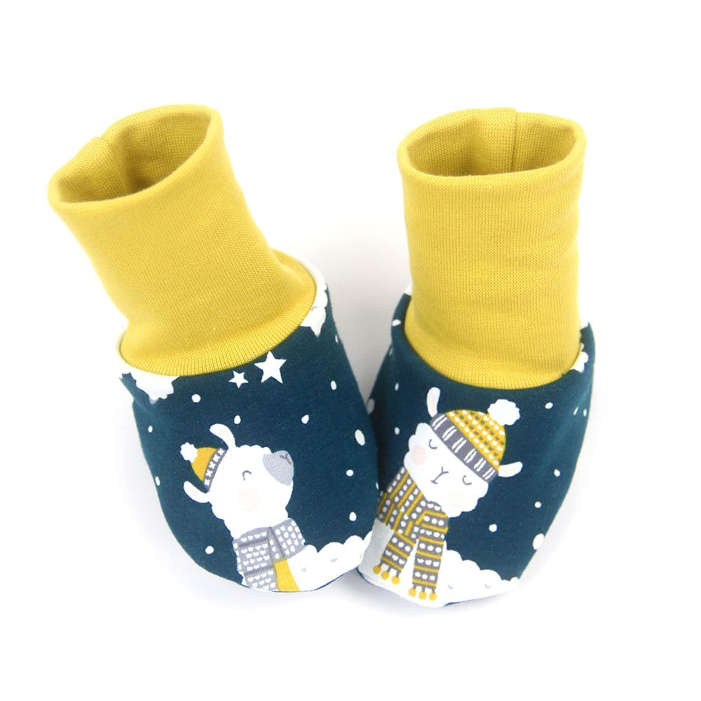 BIO Schühchen "Winter Lama"