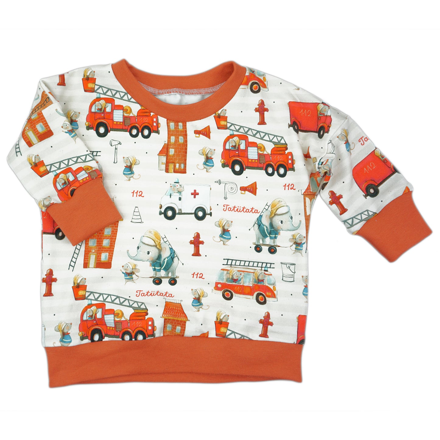 BIO Langarmshirt 'Tatütata'