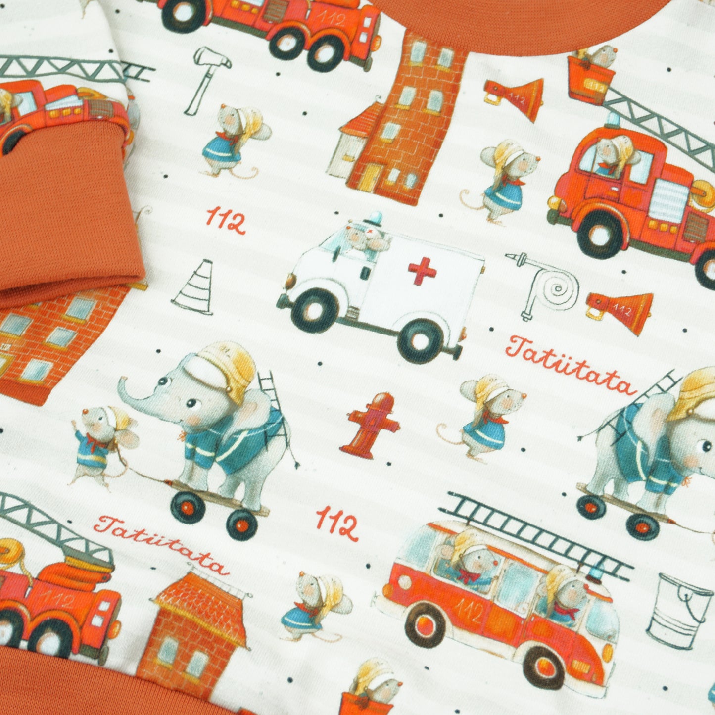 BIO Langarmshirt 'Tatütata'