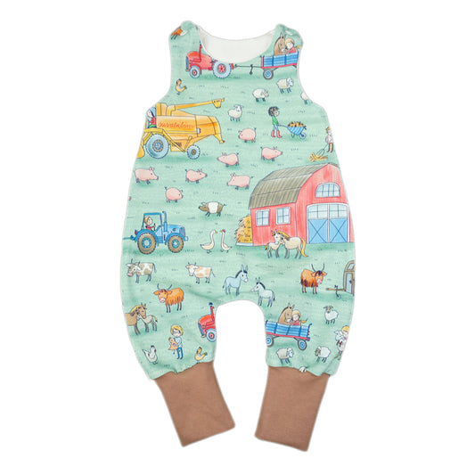 BIO Strampler "Bauernhof"