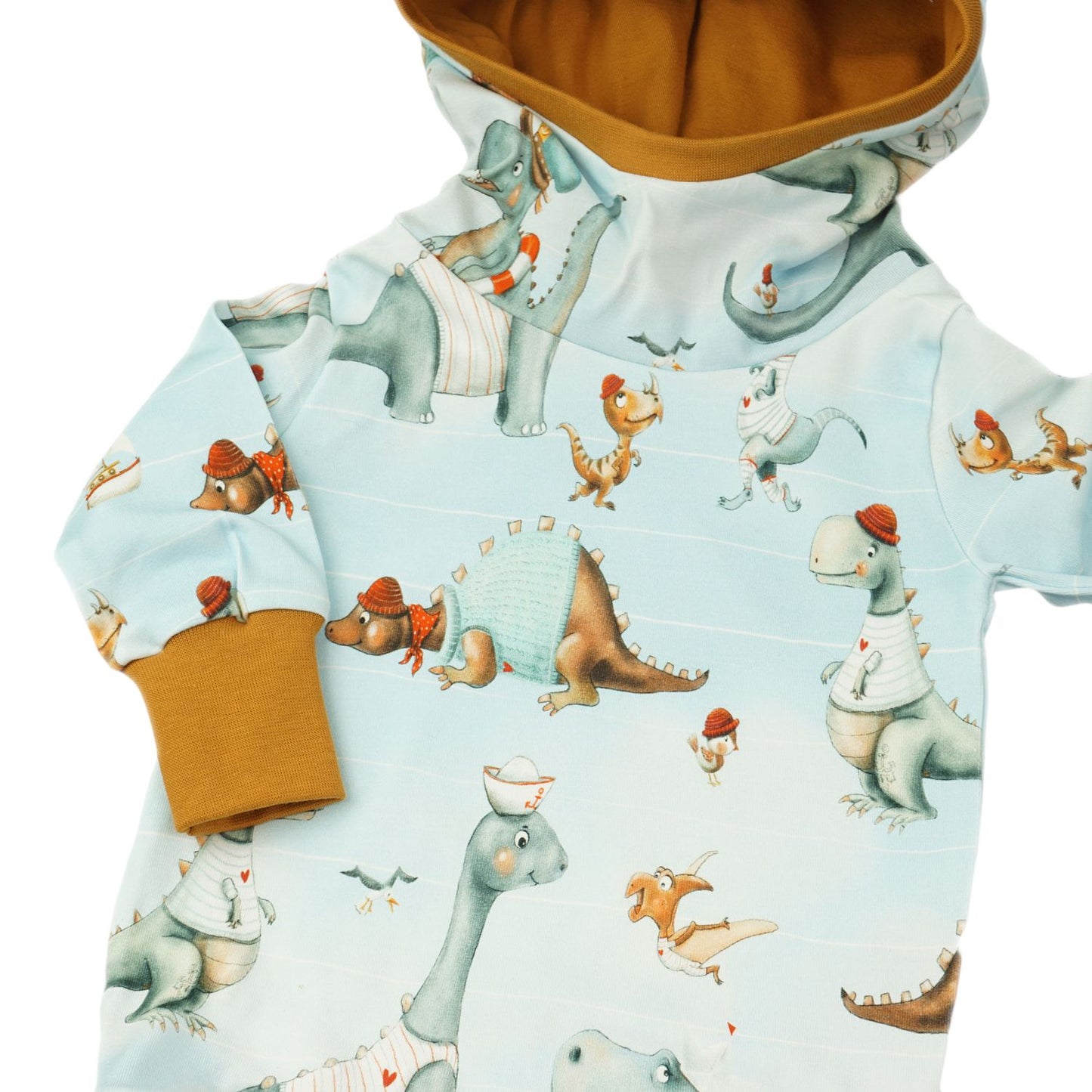 BIO Hoodie "Meeresdino"