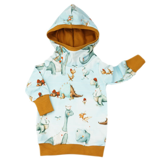 BIO Hoodie "Meeresdino"