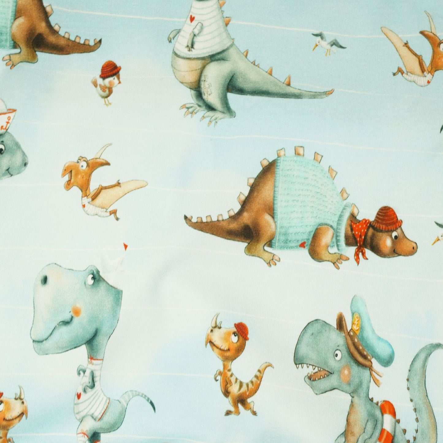 BIO Strampler "Meeresdino"