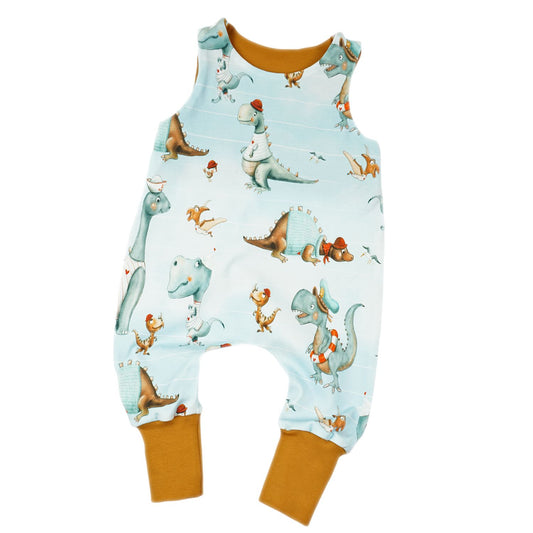 BIO Strampler "Meeresdino"