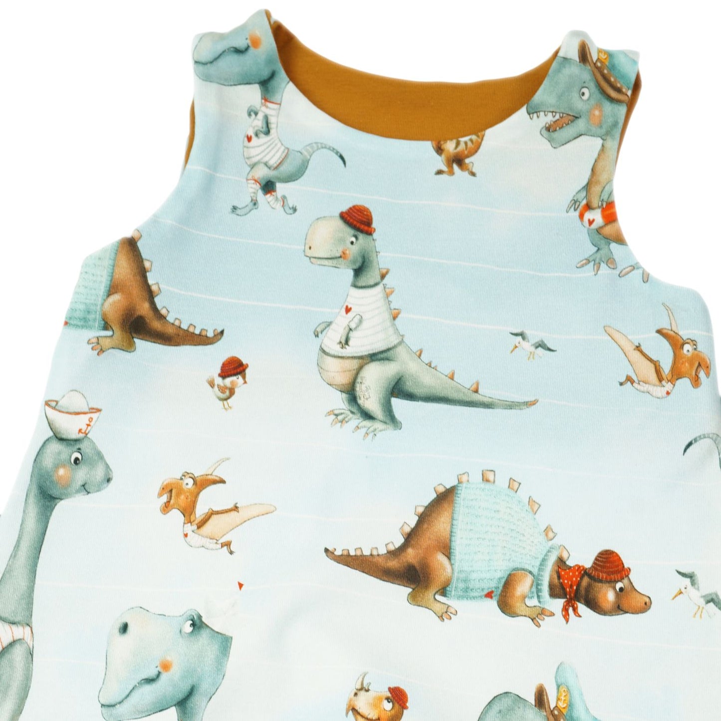 BIO Strampler "Meeresdino"