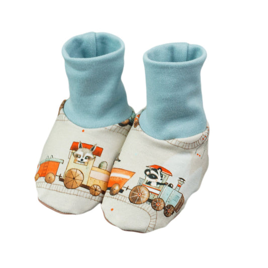 BIO Schühchen "Abenteuer auf Gleisen"