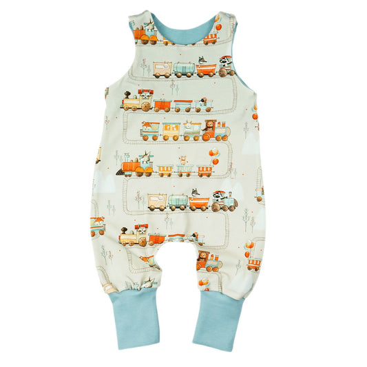 BIO Strampler "Abenteuer auf Gleisen"