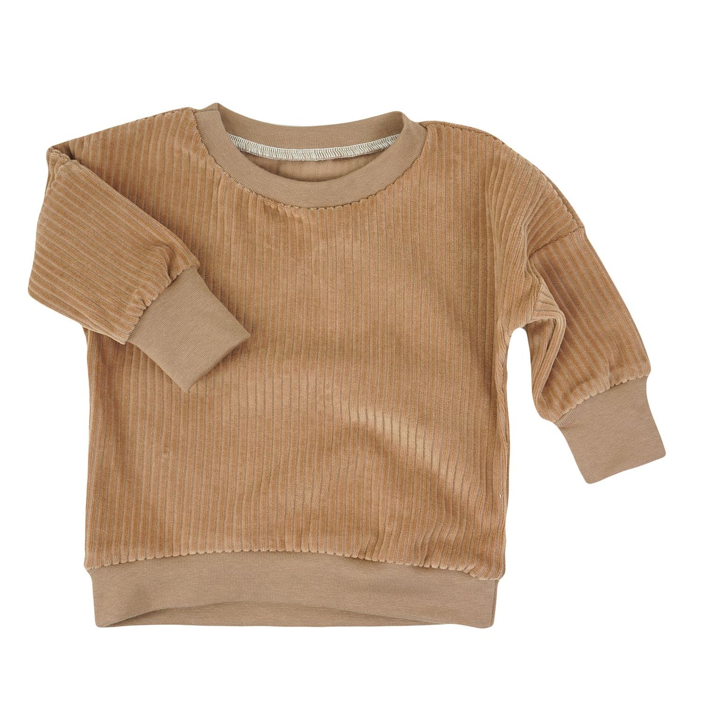 BIO Cordnicky Langarmshirt "cafe au lait"