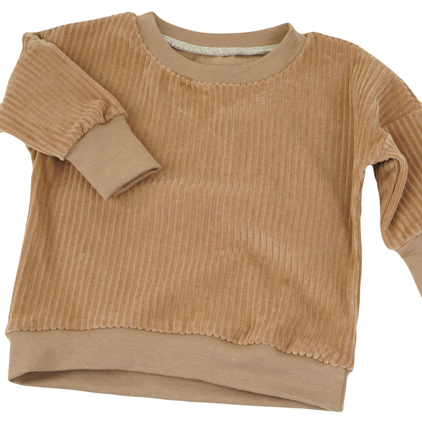 BIO Cordnicky Langarmshirt "cafe au lait"