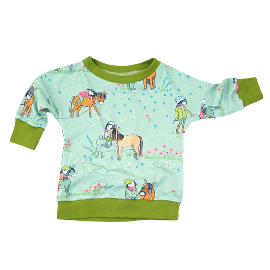 BIO Langarmshirt "Ponyliebe"