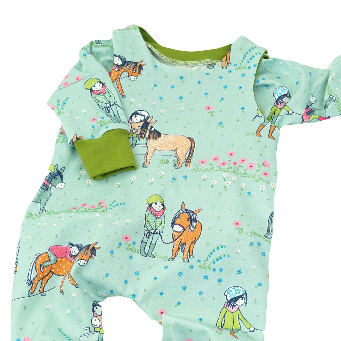 BIO Strampler "Ponyliebe"