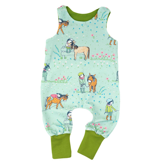 BIO Strampler "Ponyliebe"