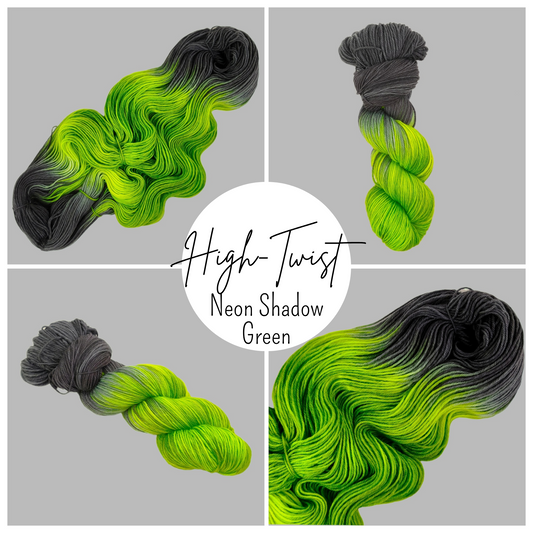 High Twist "Neon Shadow Green" wildernd